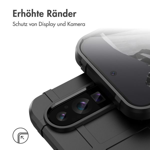 imoshion Rugged Shield Backcover Google Pixel 9 Pro XL - Schwarz