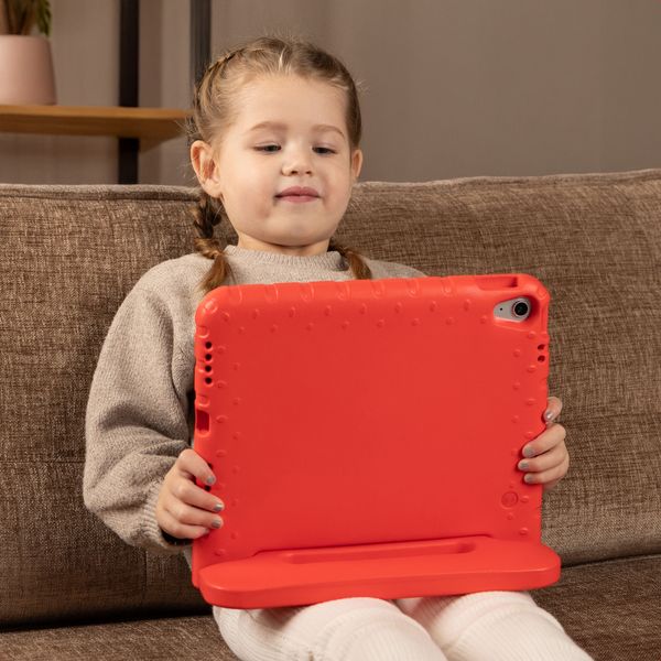 imoshion Schutzhülle mit Handgriff kindersicher Apple iPad 9 (2021) 10.2 Zoll / iPad 8 (2020) 10.2 Zoll / iPad 7 (2019) 10.2 Zoll - Rot