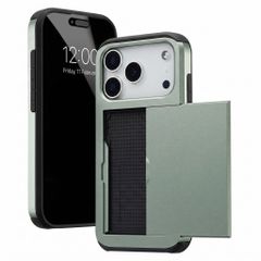 imoshion Backcover mit Kartenfach Apple iPhone 18 Pro / 17 Pro - Grün