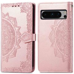 imoshion Mandala Klapphülle für das Google Pixel 8 Pro - Rose Gold