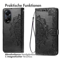 imoshion Mandala Klapphülle Oppo A98 - Schwarz