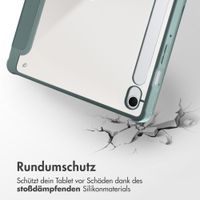 imoshion Origami Klapphülle Samsung Galaxy Tab S9 11.0 Zoll / S10 Lite / S10 FE / S9 FE 10.9 Zoll - Dunkelgrün