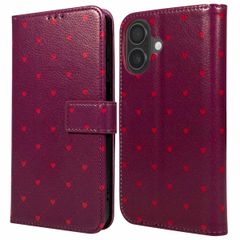 imoshion Design Klapphülle Apple iPhone 17 - Crush Check Coral Dust