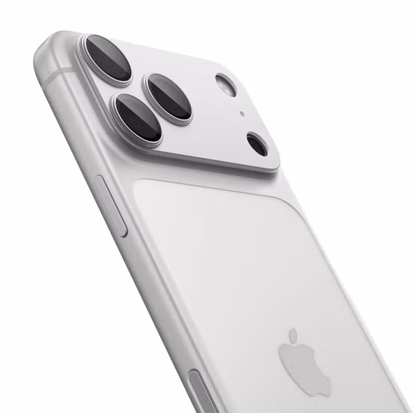 Spigen GLAStR EZ Fit Optik Kameraschutz für das Apple iPhone 17 Pro Max - Silver