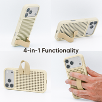 Callbuddy Multifunktionales Armband für das Apple iPhone 17 Pro Max - Beige