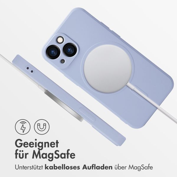 imoshion Color Back Cover mit MagSafe Apple iPhone 13 Mini - Lila