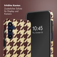 Selencia Vivid Back Cover Samsung Galaxy A16 - Pied-de-Poule