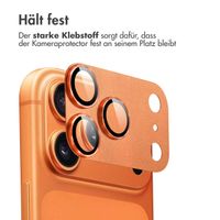 imoshion Kameraprotektor aus Glas 2er-Pack für das Apple Apple iPhone 17 Pro - Cosmic Orange
