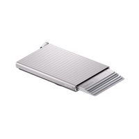 Secrid Cardprotector MagSafe Fluted - Kartenhalter - Silver
