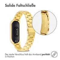 imoshion Edelstahlarmband für das Xiaomi Mi Band 3 / 4 - Gold