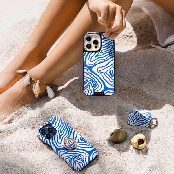 Burga Tough Back Cover für das Apple iPhone 13 - Seven Seas