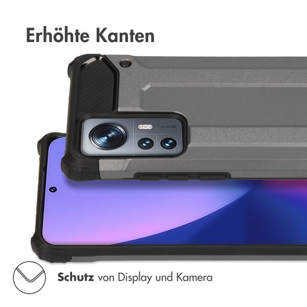 imoshion Rugged Xtreme Case für das Xiaomi 12 / 12X - Dunkelgrau