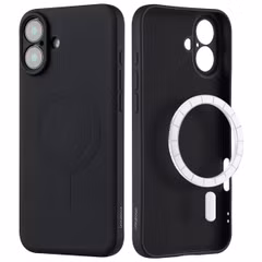 imoshion Color Back Cover mit MagSafe Apple iPhone 16 - Schwarz