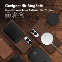 Accezz Vintage Leather Magsafe Backcover Samsung Galaxy S25 Edge - Rustic Brown