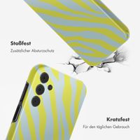 Selencia Vivid Backcover Samsung Galaxy A15 (5G/4G) - Zebra Winter Sky Titanium Yellow