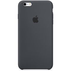 Apple Silikon-Case für das Apple iPhone 6/6s - Holzkohlegrau