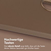 Accezz MagSafe Leather Backcover Samsung Galaxy A57 (5G) - Kaffeebraun