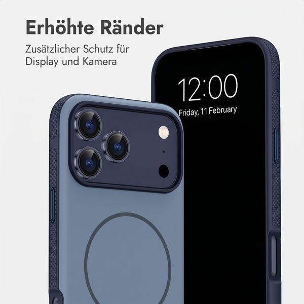 imoshion Color Backcover mit Thin MagSafe Ring Apple iPhone 18 Pro / 17 Pro - Dunkelblau