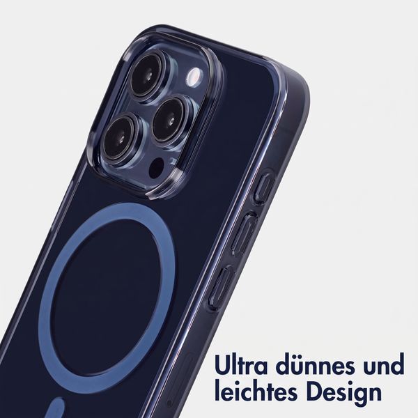 Accezz Lite Backcover mit MagSafe Apple iPhone 15 Pro - Dunkelblau