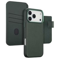 Accezz 2-in-1 Klapphülle aus Leder mit MagSafe Apple iPhone 17 Pro Max - Cedar Green