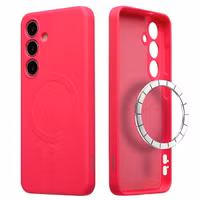 imoshion Color Back Cover mit MagSafe Samsung Galaxy S25 Plus - Neon Pink
