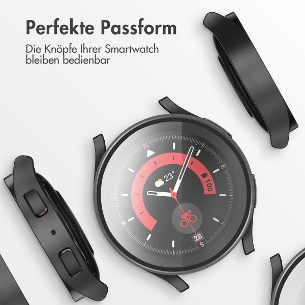 imoshion Full Cover Hard Case für das Samsung Galaxy Watch 6 40 mm - Schwarz