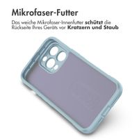 imoshion EasyGrip Back Cover für das iPhone 13 Pro - Hellblau