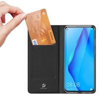 Dux Ducis Slim TPU Klapphülle Schwarz für das Huawei P40 Lite