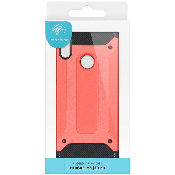 imoshion Rugged Xtreme Case Rot für das Huawei Y6 (2019)