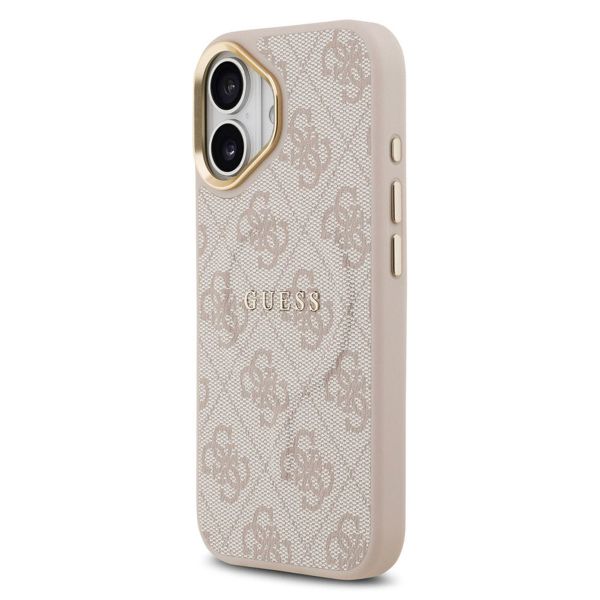 Guess Classic 4G Logo Backcover MagSafe Apple iPhone 17 - Rosa