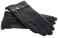 imoshion Touchscreen-Handschuhe aus echtem Leder - Größe S