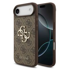 Guess 4G Metal Logo Back Cover Apple iPhone Air - Braun