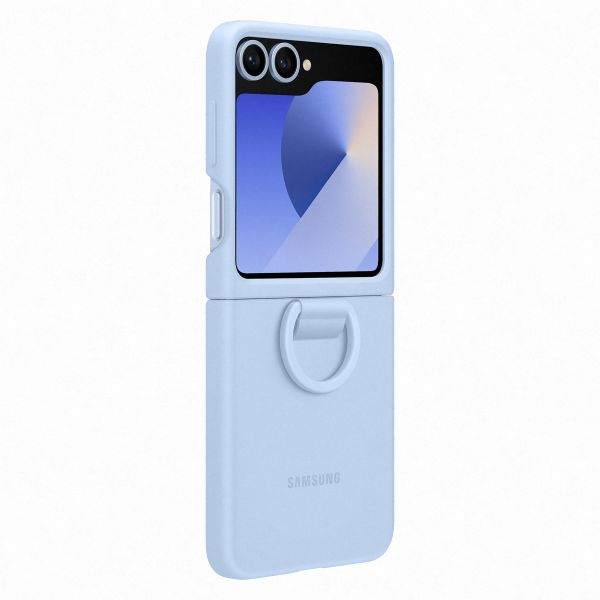 Samsung Original Silikon Cover Ring für das Galaxy Z Flip 6 - Blue