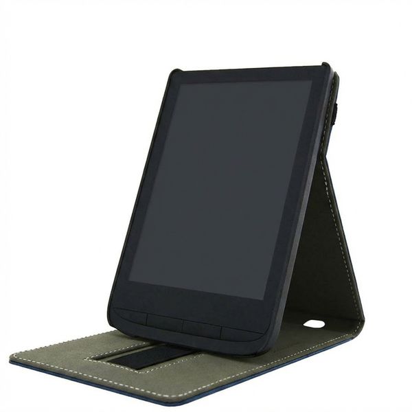 imoshion Stand Flipcase Pocketbook Touch Lux 5 / HD 3 / Basic Lux 4 / Vivlio Lux 5 - Dunkelblau