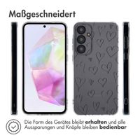 imoshion Design Hülle Samsung Galaxy A35 - Hearts