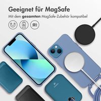 imoshion Color Backcover mit abtrennbarem Band MagSafe für das iPhone 13 - Ash Blue