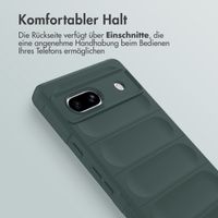 imoshion EasyGrip Back Cover für das Google Pixel 7a - Dunkelgrün