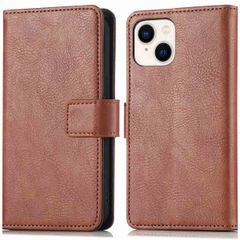 imoshion Luxuriöse Klapphülle Apple iPhone 15 - Braun