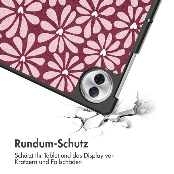 imoshion Design Trifold Klaphülle Honor Pad 10 - Bloom Love Blush