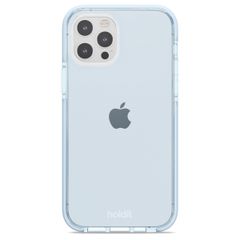 Holdit Seethru Case für das iPhone 12 (Pro) - Mineral Blue