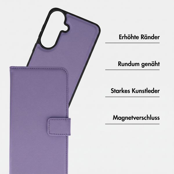 imoshion Herausnehmbare 2-in-1 Luxus-Bookcase Samsung Galaxy S26 FE - Violett