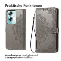 imoshion Mandala Klapphülle Oppo A79 - Grau