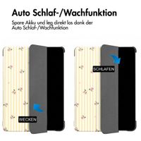 imoshion Design Trifold Klaphülle Apple iPad Air 11 Zoll (2026) M4 / (2025) M3 / (2024) M2 / Air 5 (2022) / Air 4 (2020) - Garden Stripes