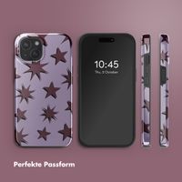 Selencia Vivid Rückabdeckung mit MagSafe Apple iPhone 15 - Stars Plum Lilac
