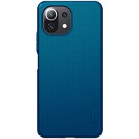 Nillkin Super Frosted Shield Case für das Xiaomi Mi 11 Lite (5G/4G) / 11 Lite 5G NE - Blau