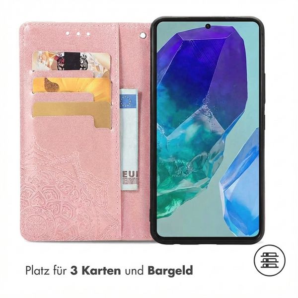 imoshion Mandala Klapphülle Samsung Galaxy S24 FE - Rosé gold
