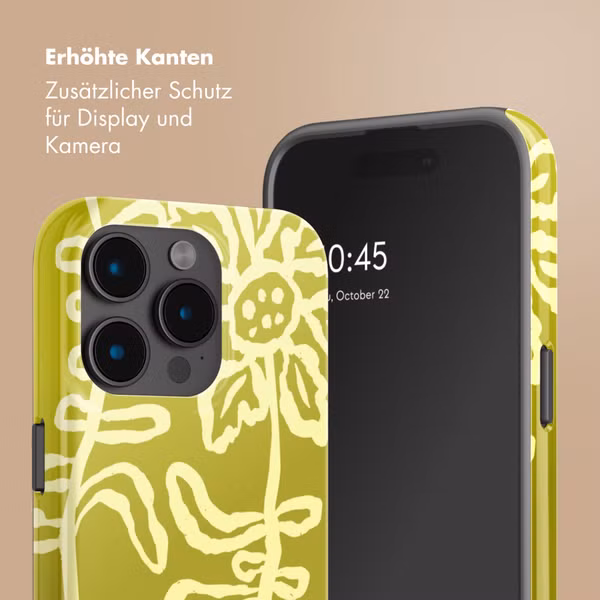 Selencia Vivid Back Cover Apple iPhone 15 Pro - Chalky Bloom