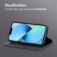 imoshion Slim Klapphülle Apple iPhone 14 / 13 - Schwarz