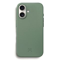 Woodcessories Bio Case MagSafe für das iPhone 16 - Midnight Green