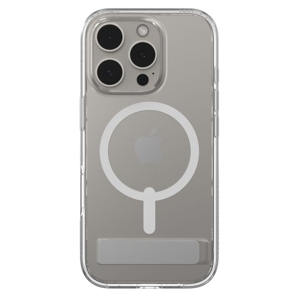 ZAGG Crystal Palace Snap KickStand Case mit MagSafe für das iPhone 16 Pro - Transparent